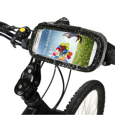 Bike Mount & Waterproof / Sand-proof / Snow-proof / Dirt-proof Tough Touch Case for 5.5 inch Phone