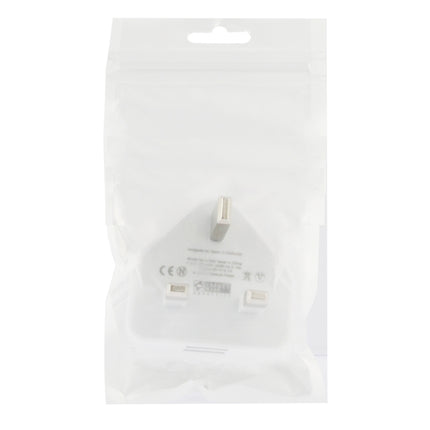 UK Plug 5V 2.1A Dual Port USB Charge Adapter