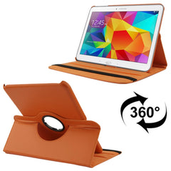 360 Degree Rotatable Litchi Texture Leather Case with 2-angle Viewing Holder for Samsung Galaxy Tab 4 10.1 / SM-T530 / T531 / T535