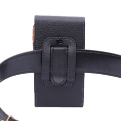 Litchi Texture Vertical Style Waist Bag for iPhone 6 / Galaxy S4 / i9500