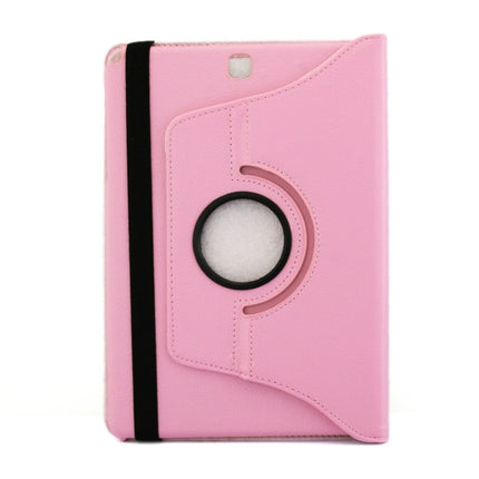 Litchi Texture 360 Degree Rotating Leather Protective Case with Holder for Galaxy Tab A 9.7 / P550 / T550