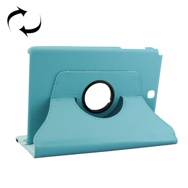 Litchi Texture 360 Degree Rotating Leather Protective Case with Holder for Galaxy Tab A 9.7 / P550 / T550