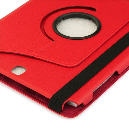 Litchi Texture 360 Degree Rotating Leather Protective Case with Holder for Galaxy Tab A 9.7 / P550 / T550