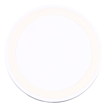 Universal QI Standard Round Wireless Charging Pad (White + Red), White, Black + White, Black + Orange, White + Black, Black + Blue, Black + Red, Grey+Black, White + Red