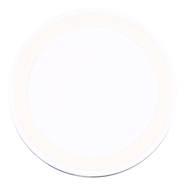 Universal QI Standard Round Wireless Charging Pad (White + Red), White, Black + White, Black + Orange, White + Black, Black + Blue, Black + Red, Grey+Black, White + Red