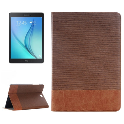 Cross Texture Leather Case with Holder & Card slots & Wallet for Galaxy Tab A 9.7 4G LTE / T555