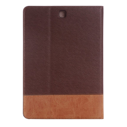 Cross Texture Leather Case with Holder & Card slots & Wallet for Galaxy Tab A 9.7 4G LTE / T555