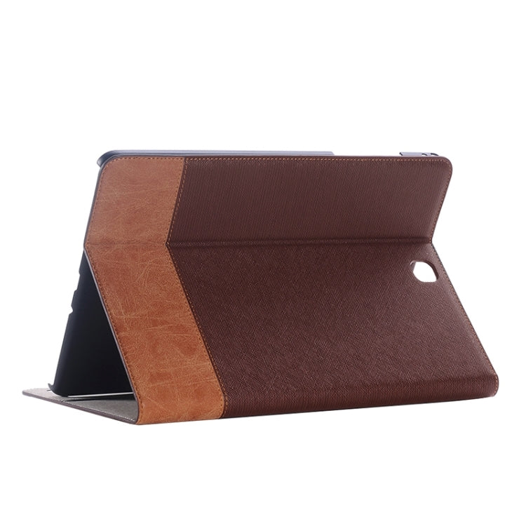 Cross Texture Leather Case with Holder & Card slots & Wallet for Galaxy Tab A 9.7 4G LTE / T555