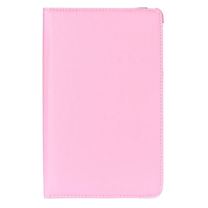 Litchi Texture 360 Degree Rotation Leather Case with Multi-functional Holder for Galaxy Tab E 9.6