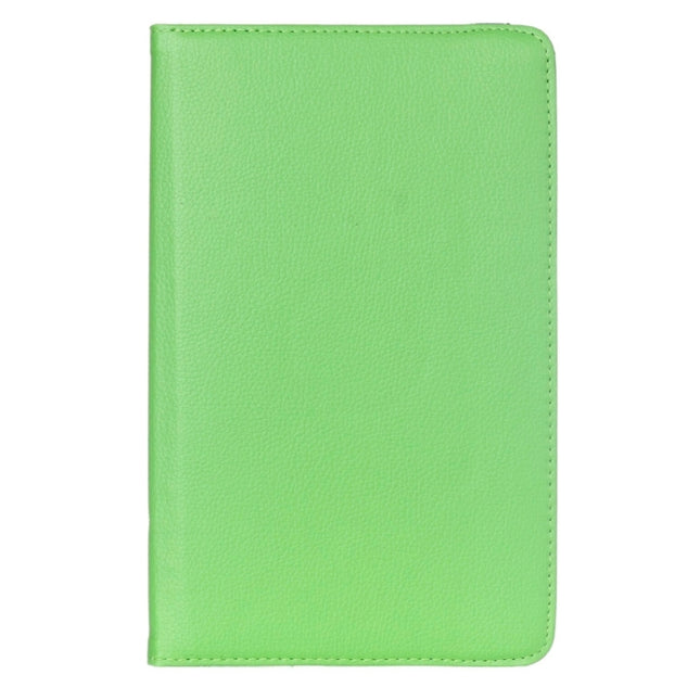 Litchi Texture 360 Degree Rotation Leather Case with Multi-functional Holder for Galaxy Tab E 9.6