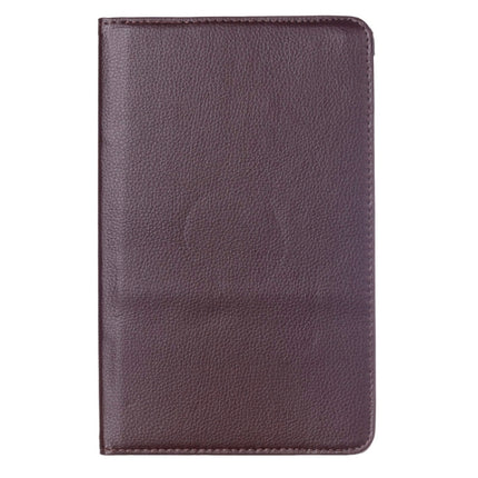 Litchi Texture 360 Degree Rotation Leather Case with Multi-functional Holder for Galaxy Tab E 9.6