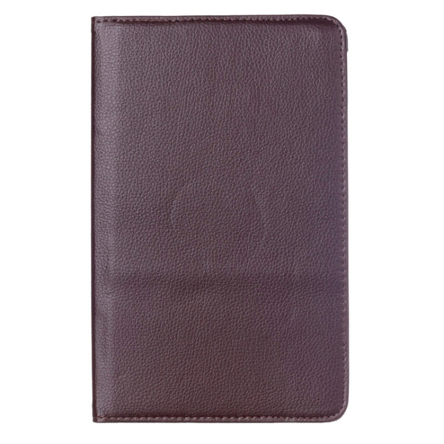 Litchi Texture 360 Degree Rotation Leather Case with Multi-functional Holder for Galaxy Tab E 9.6