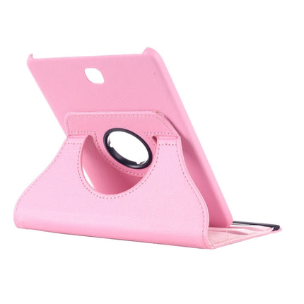 Litchi Texture 360 Degree Rotation Leather Case with multi-functional Holder for Galaxy Tab S2 8.0
