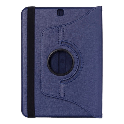 Litchi Texture 360 Degree Rotation Leather Case with multi-functional Holder for Galaxy Tab S2 9.7