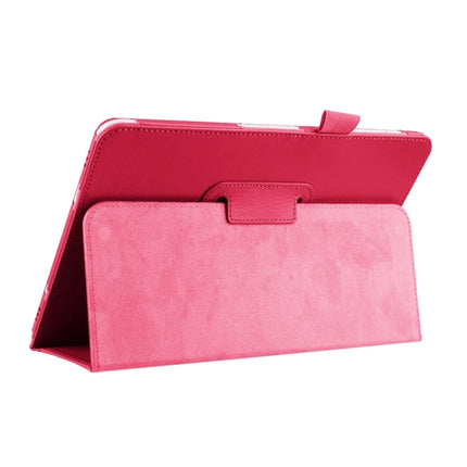 Litchi Texture Horizontal Flip Solid Color Smart Leather Case with Two-folding Holder & Sleep / Wake-up Function for Galaxy Tab S2 9.7 / T815