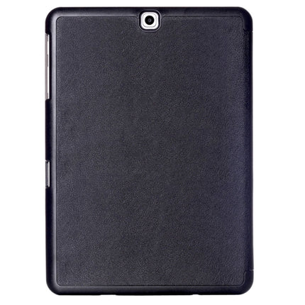 Custer Texture Horizontal Flip Leather Case with 3-folding Holder for Galaxy Tab S2 9.7 / T815