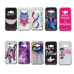 He is Mine Pattern PC Protective Case for Galaxy J1 Ace / J110