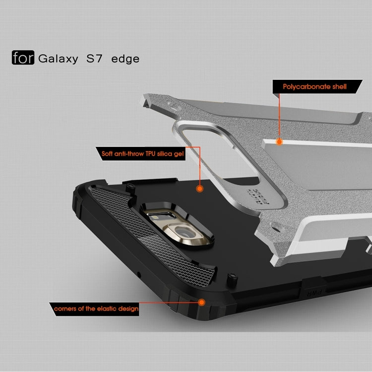 For Galaxy S7 Edge / G935 Tough Armor TPU + PC Combination Case