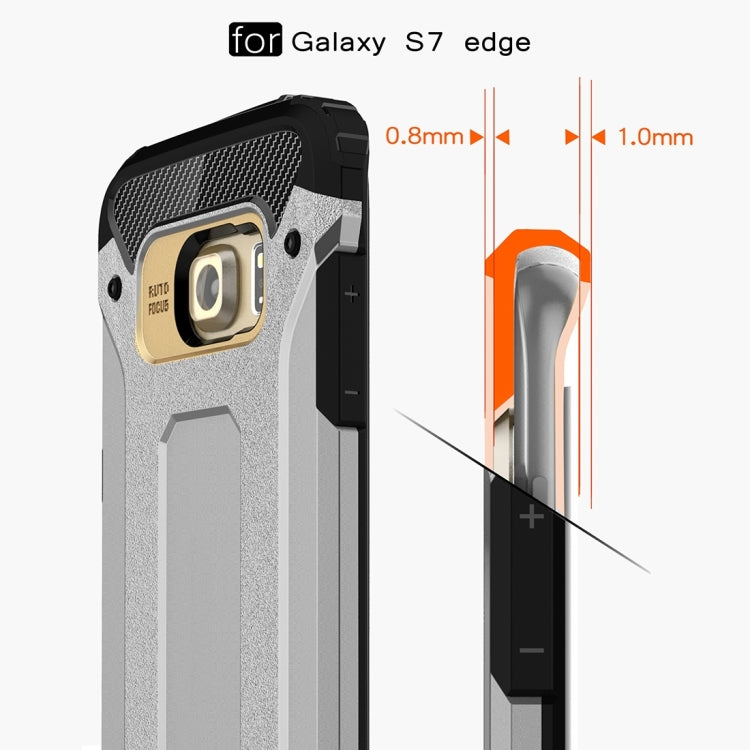 For Galaxy S7 Edge / G935 Tough Armor TPU + PC Combination Case