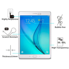 For Galaxy Tab A 9.7 / T550 / T555 0.4mm 9H+ Surface Hardness 2.5D Explosion-proof Tempered Glass Film