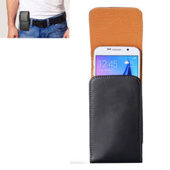 For iPhone X  & Galaxy S7 & S6 / G920 Crazy Horse Texture Vertical Flip Leather Case / Waist Bag with Back Splint