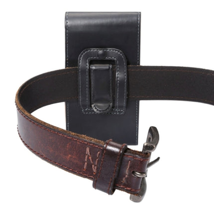 Crazy Horse Texture Vertical Flip Leather Case / Waist Bag with Back Splint and for iPhone X  & Galaxy S5 / G900 & S7 / G935