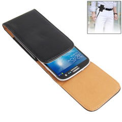 Waist Pack Leather Case with Belt Clip for iPhone 6, Galaxy S5 / G900 / S III / i9300 / S IV / i9500