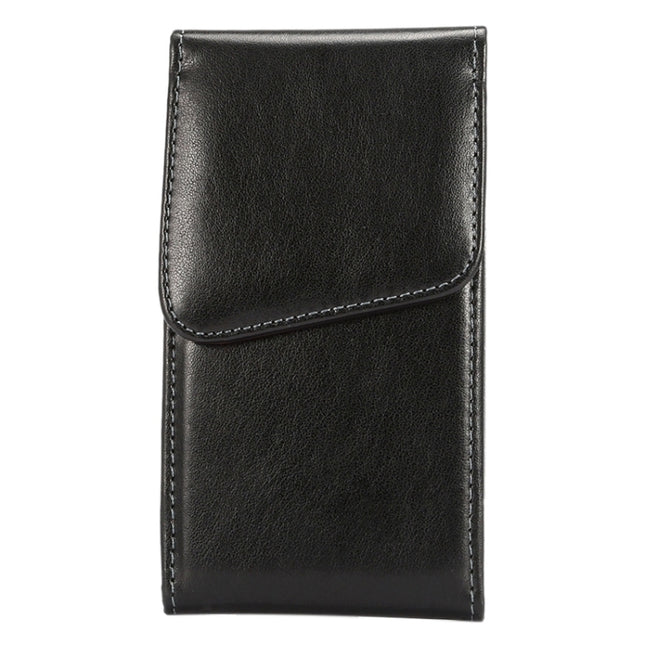 For iPhone X  & Galaxy S7 / S6 / G920 & S5 / G900 & S4 / i9500 & Grand DUOS / I9082 5.2 Inch Universal Lambskin Texture Vertical Flip Leather Case / Waist Bag with Rotatable Back Splint