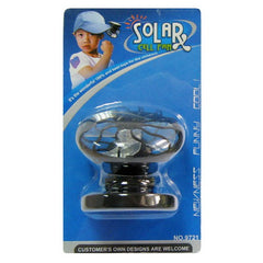 Mini Portable Clip-on Solar Power Cell Travel Cooling Cool Fan