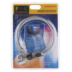 Anti-Theft Office Notebook Laptop PC Computer Desk Key Security Lock Chain Cable, Length: about 1.2m, Length: 1.2m