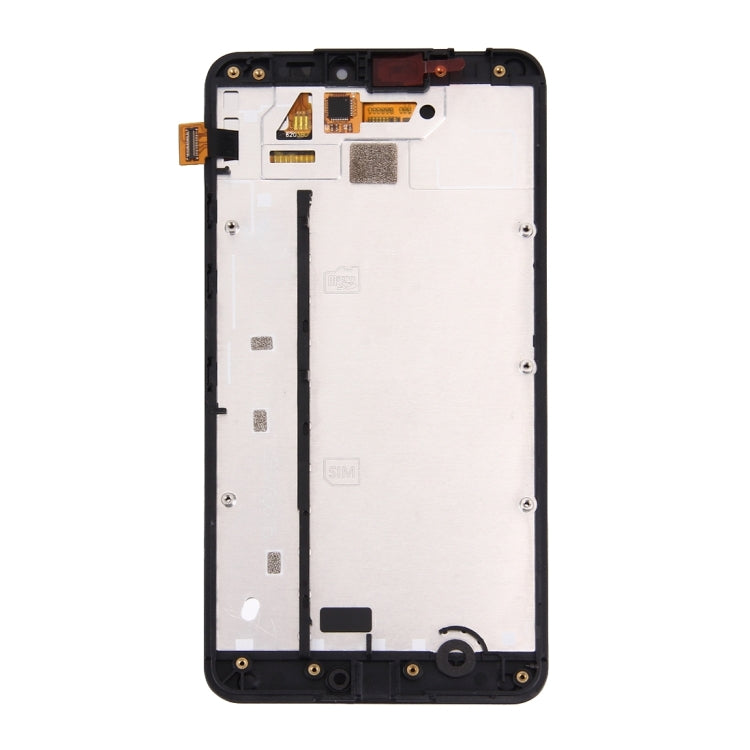 LCD Screen and Digitizer Full Assembly with Frame for Microsoft Lumia 640 XL