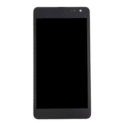 3 in 1 for Microsoft Lumia 535 2C (LCD + Frame + Touch Pad) Digitizer Assembly, For Lumia 535 Black