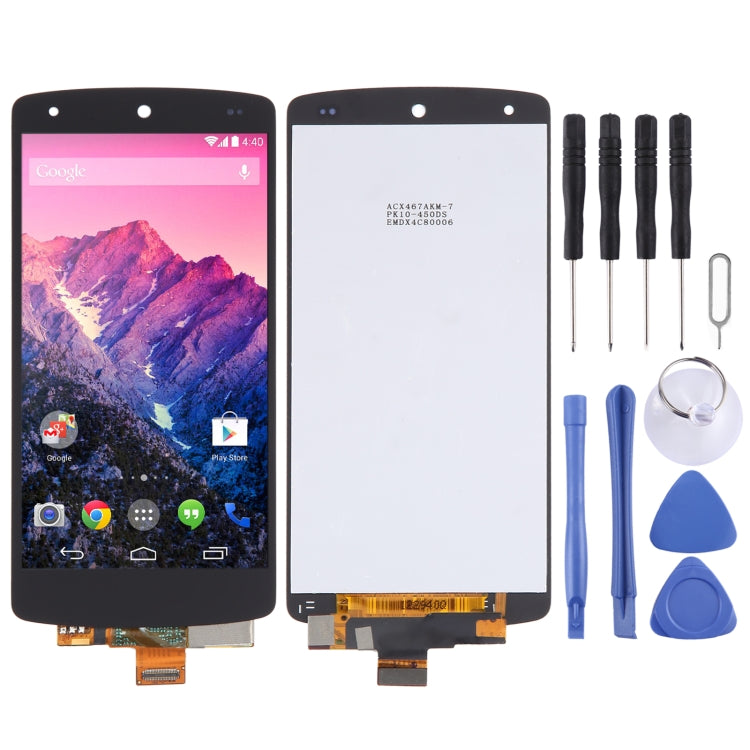 Original LCD Screen and Digitizer Full Assembly for Google Nexus 5 / D820 / D821