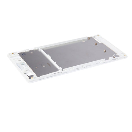 Front Housing  with Adhesive Sticker for Sony Xperia T3, For Xperia T3(White)