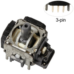 3-pin 3D Analog Joystick Module Replacement for Sony PS3 Controller, 3-pin 3D Analog Joystick