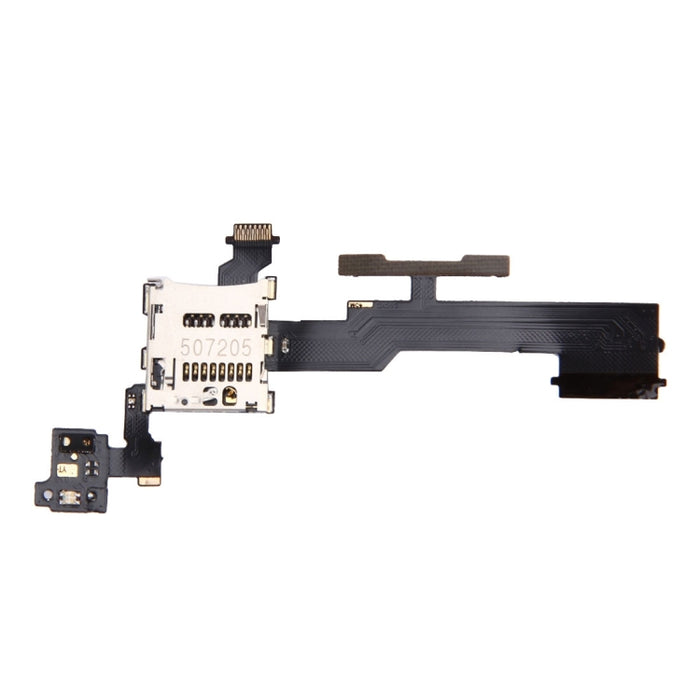 Volume Control Button & SD Memory Card Slot Flex Cable  for HTC One M8, For One M8
