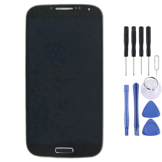Original LCD Display + Touch Panel with Frame for Galaxy S4 / i9505, For Galaxy S4 LTE / i9505