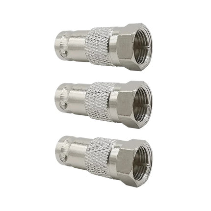 BNC Jack To F Plug Connector, BNC To F