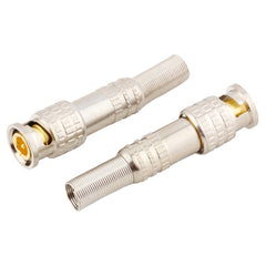 5 PCS Copper-free Solder Male to Female BNC Connector, BNC Male to Female