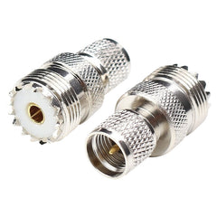 UHF Female to Mini UHF Male Connector, UHF Female to UHF Male