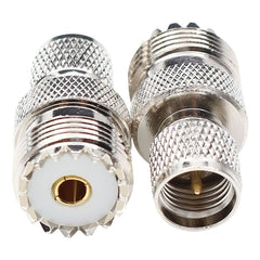 UHF Female to Mini UHF Male Connector, UHF Female to UHF Male