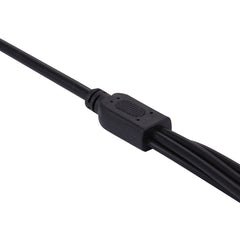 1 Female to 5 Male Plug 5.5 x 2.1mm DC Power Cable