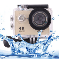 H9 4K Ultra HD1080P 12MP 2 inch LCD Screen WiFi Sports Camera, 170 Degrees Wide Angle Lens, 30m Waterproof, H9 4K (Yellow), H9 4K (White), H9 4K (Silver), H9 4K (Blue), H9 4K (Gold), H9 4K (Pink), H9 4K (Black)