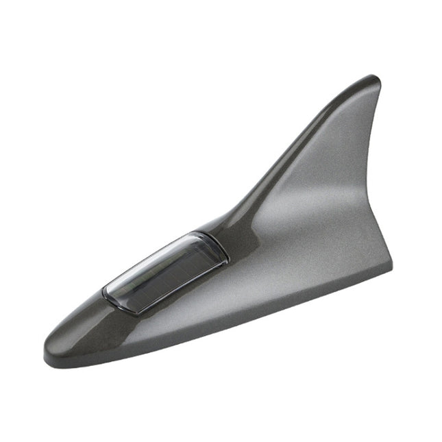 Solar Shark Fin High-positioned Alarm Light, Gray, Red, Gold, Blue