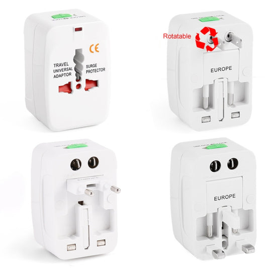 All in 1 (EU + AU + UK + US Plug) World Universal Travel Adaptor, Travel Adaptor