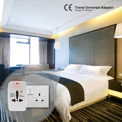 Alles in 1 (EU + AU + UK + US-Stecker) Weltweiter Universal-Reiseadapter, Reiseadapter