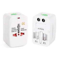 Alles in 1 (EU + AU + UK + US-Stecker) Weltweiter Universal-Reiseadapter, Reiseadapter