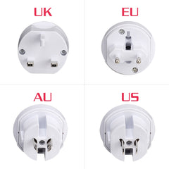 All in 1 EU + AU + UK + US Plug Travel Universal Adaptor