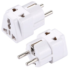 WD-9 Plug Adapter, Travel Power Adaptor with Europe Socket Plug