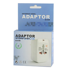 Plug Adapter, Universal EU US UK AU Travel AC Power Adaptor Plug, Plug Adapter